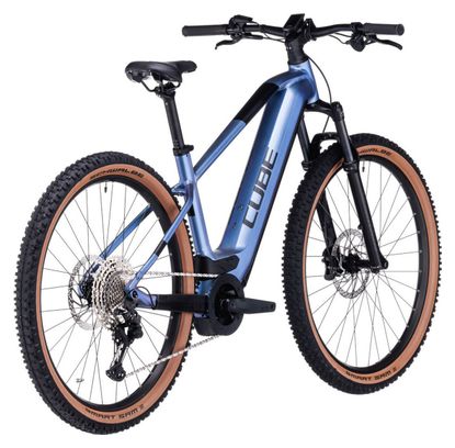 Cube Reaction Hybrid Race 750 Elektrische Hardtail MTB Shimano Deore/XT 12S 750 Wh 29'' Switch Blauw Paars 2023