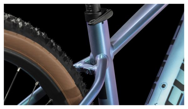 Cube Reaction Hybrid Race 750 Elektrische Hardtail MTB Shimano Deore/XT 12S 750 Wh 29'' Switch Blauw Paars 2023
