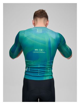 Maap Privateer Chad Haga Pro Air 3.0 Kurzarm-Trikot für Herren, grün