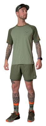 Pantaloncini 2 in 1 Dynafit Alpine Pro Khaki Uomo