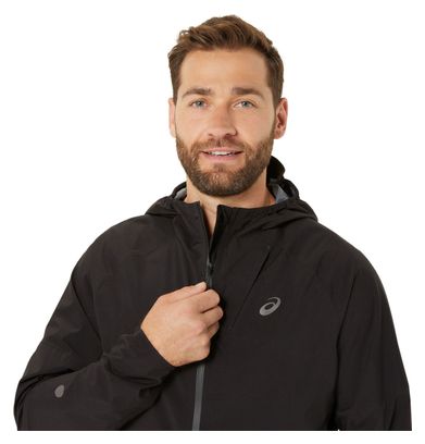 Asics Metarun Waterdichte Jas Zwart Heren