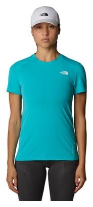 T-Shirt Technique Femme The North Face Lightning Alpine Bleu Femme