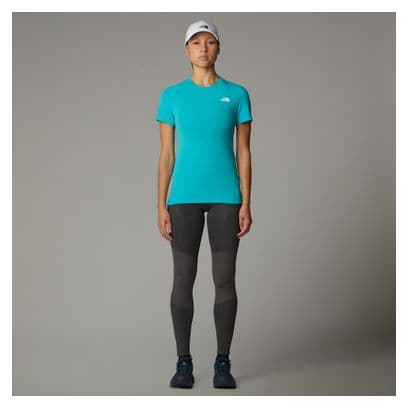 T-Shirt Technique Femme The North Face Lightning Alpine Bleu Femme