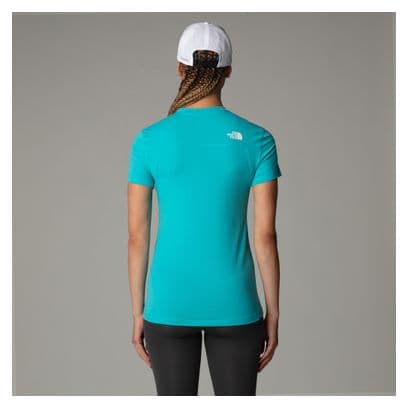 T-Shirt Technique Femme The North Face Lightning Alpine Bleu Femme