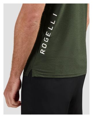 Maillot Manches Courtes De Running Rogelli Essential Sage Homme