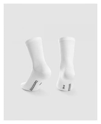Assos Essence High pack Socken Weiß