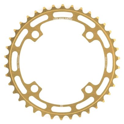 Cook Bros Racing Chainring 104 mm Gold