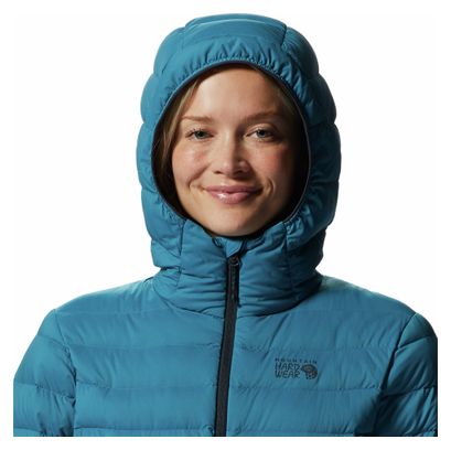 Doudoune Femme Mountain Hardwear Deloro Down Bleu