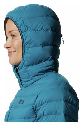 Doudoune Femme Mountain Hardwear Deloro Down Bleu