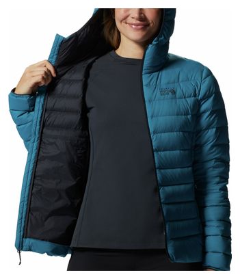 Doudoune Femme Mountain Hardwear Deloro Down Bleu