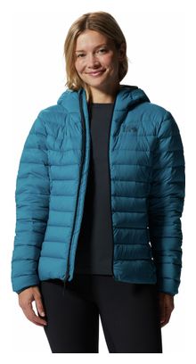 Doudoune Femme Mountain Hardwear Deloro Down Bleu