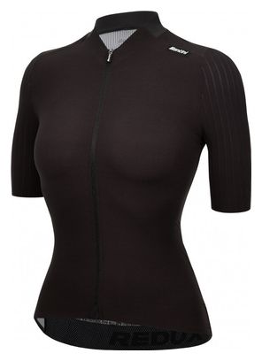Maillot de manga corta Santini Redux Speed Negro