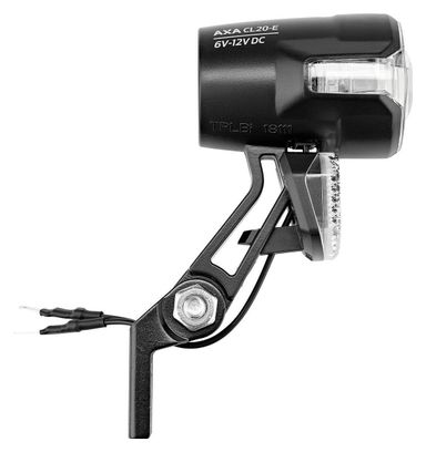 AXA phare Compactline E-bike 6-12v 20 lux noir