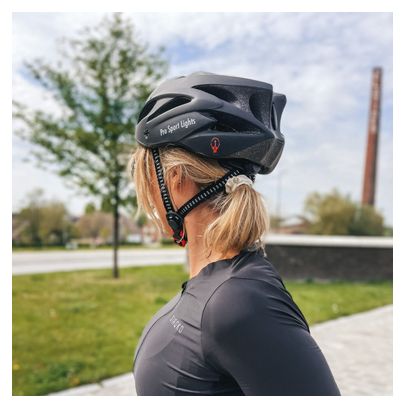 Casque de cyclisme - Noir mat - Hommes/Femmes