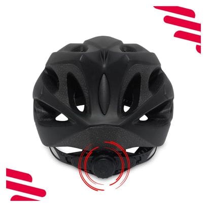 Casque de cyclisme - Noir mat - Hommes/Femmes