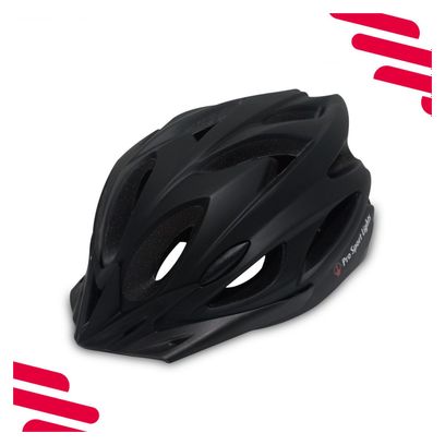 Casque de cyclisme - Noir mat - Hommes/Femmes