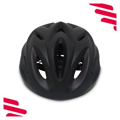 Casque de cyclisme - Noir mat - Hommes/Femmes