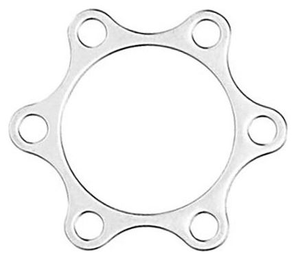 TRP 6-Bolt Rotor Spacer 0.5mm Zilver