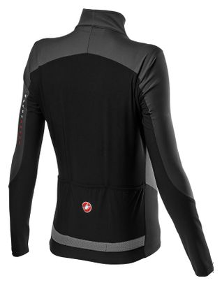 Castelli Beta RoS Women's Jacket Dark Gray / Black