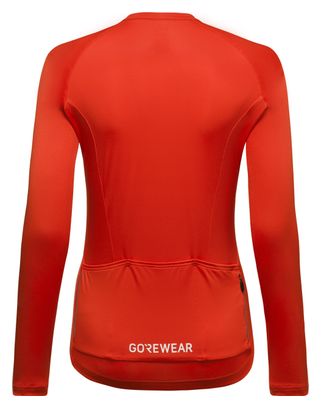 Gore Wear Spinshift Orange Women's Long Sleeve Jersey
