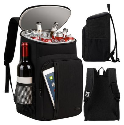 Sac isotherme 26 L sac à dos isotherme imperméable noir