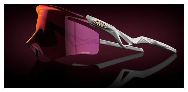 Máscara Oakley  QNTMKato Blanca / Prizm Road / Ref : OO9481-0356