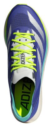 Chaussures Running adidas Adizero Takumi Sen 10 Bleu/Vert Homme 