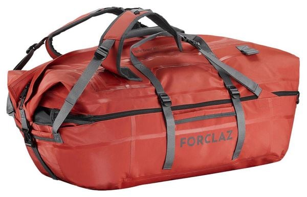 Forclaz Duffel 900 Extend WP Expedition Bag 80-120L Red