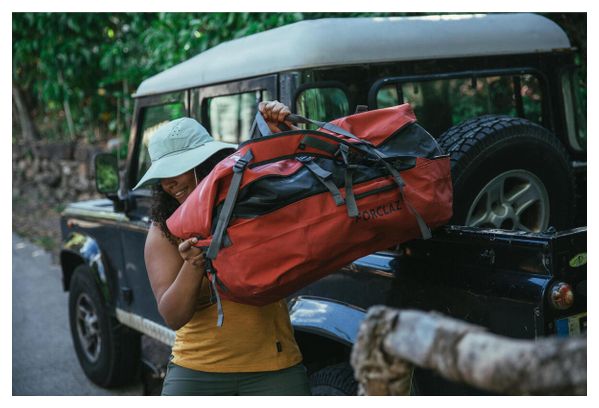 Forclaz Duffel 900 Extend WP Expedition Bag 80-120L Red