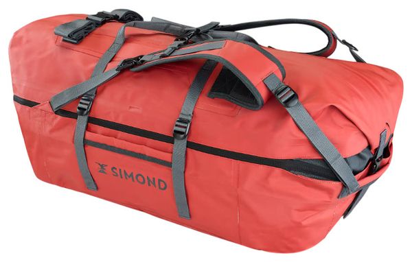 Forclaz Duffel 900 Extend WP Expedition Bag 80-120L Red