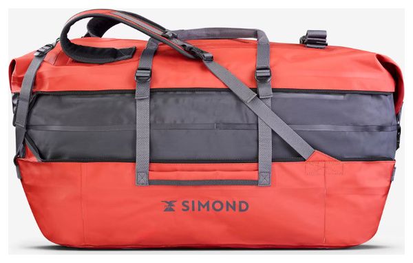 Forclaz Duffel 900 Extend WP Expedition Bag 80-120L Red