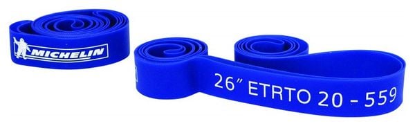 Fondo de llanta Michelin 26 &#39;&#39; Azul (x2)