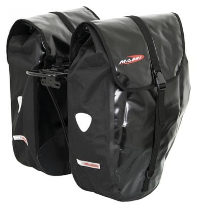Pair of Backpack Massi CM-226 Waterproof Black