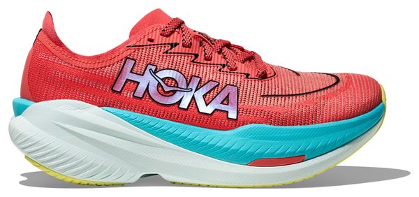 Chaussures Running Hoka Mach X 2 Rouge/Bleu Homme