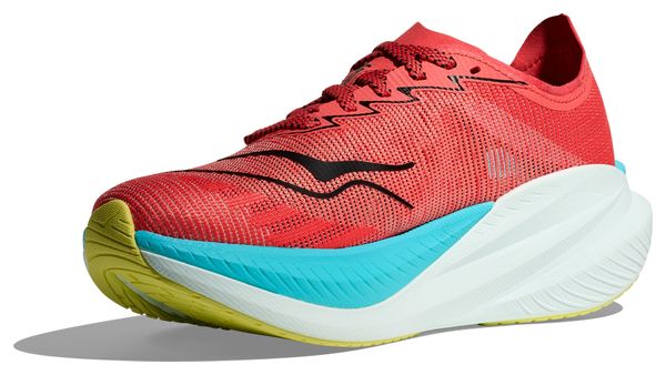 Chaussures Running Hoka Mach X 2 Rouge/Bleu Homme