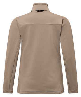 Fleece voor damesSalewa Puez Cammino Polarlite 1/2 Zip Beige