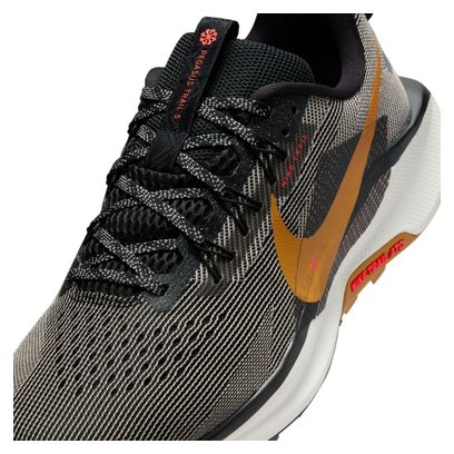 Nike Pegasus Trail 5 Trailschoenen Zwart/Bruin Heren
