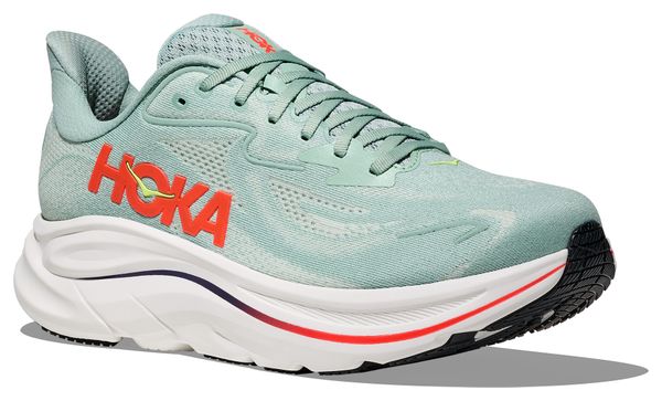 Scarpe da corsa Hoka Clifton 10 Verde/Rosso Uomo