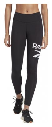 Collant Long Femme Reebok Big Logo Noir