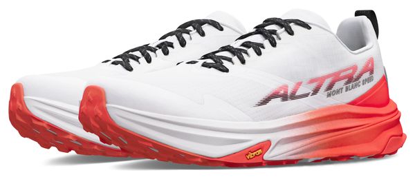 Chaussures Trail Altra Mont Blanc Speed Blanc/Rose Homme