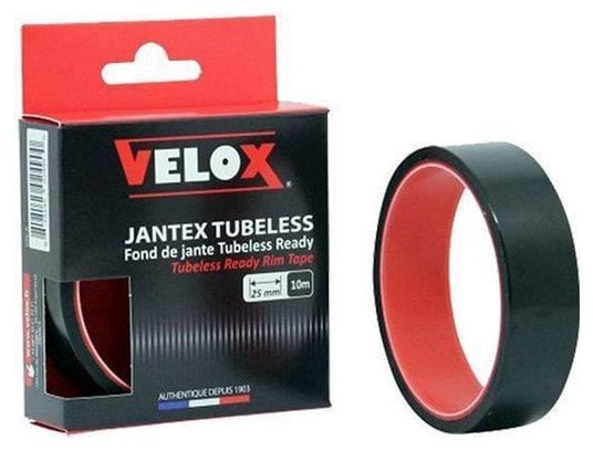 FOND DE JANTE TUBELESS VELOX 25MM ROUE LARGEUR 23-25C ROULEAU DE 10M)