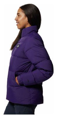 Mountain Hardwear Chaqueta de <p>plumón Nevadan</p>para mujer, color púrpura