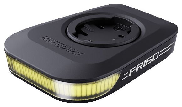 Ravemen FR160 ALU luce anteriore per bicicletta con supporto GPS GARMIN integrato