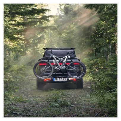 Thule Epos Hitch Mounted Bike Carrier 2 Bikes Black
