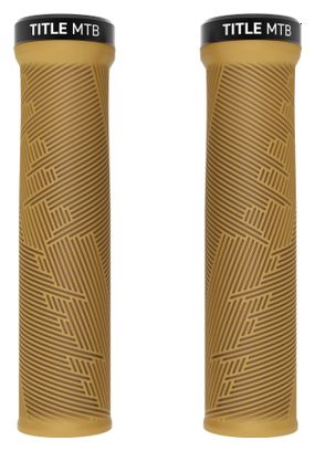 Title Form Lock-On Regular Sand Handlebar Grips