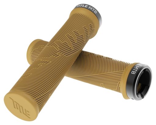 Title Form Lock-On Regular Sand Handlebar Grips
