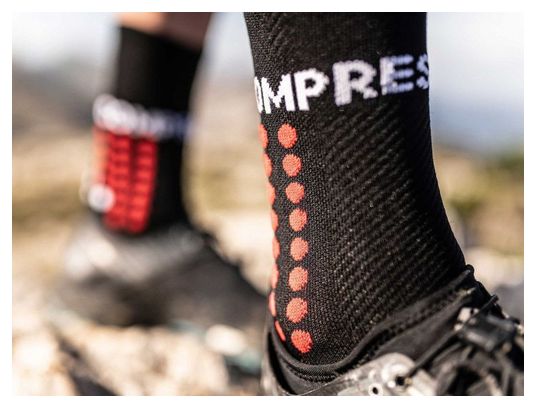 Chaussettes de Trail Compressport Ultra Trail Socks Noir