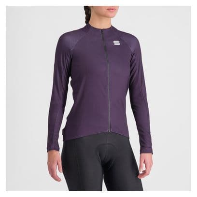 Maillot Manches Longues Femme Sportful Matchy Thermal Violet L