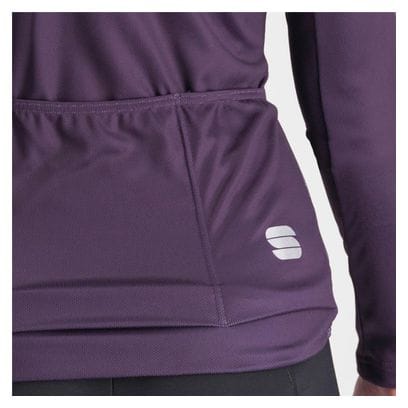 Maillot Manches Longues Femme Sportful Matchy Thermal Violet