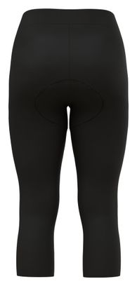 Culote 3/4 con tirantes para mujer Odlo Essentials Negro